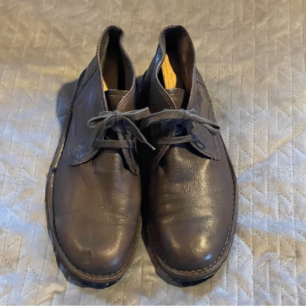 John Varvatos‎ USA chukka boots mens size 13 EUC brown